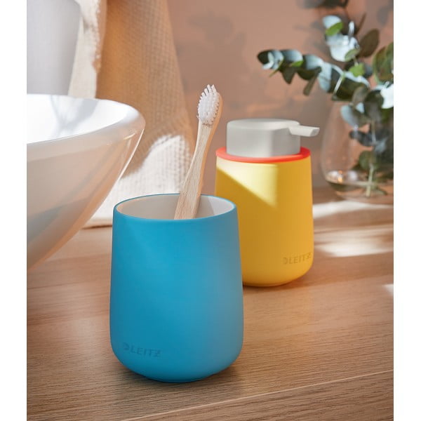 Suport din ceramică pentru pixuri Leitz Cosy, albastru-image-1