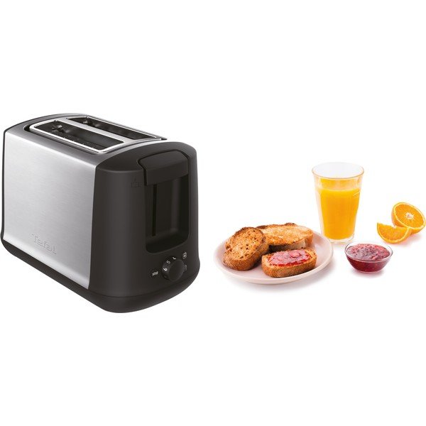 Prăjitor de pâine negru/argintiu Subito TT340830 – Tefal-image-2
