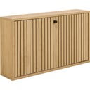 Pantofar în culoare naturală cu deschidere înclinată cu aspect de lemn de stejar 72x43x17 cm Albany  – Actona