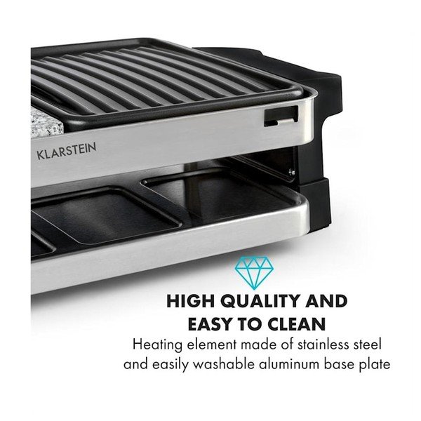 Grătar electric pentru raclete Klarstein Sirloin-image-4