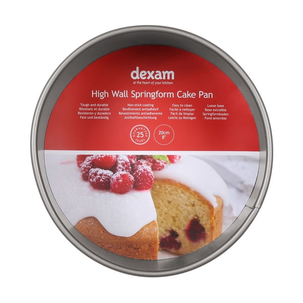 Formă rotundă cu suprafață antiaderentă Dexam Wall Springform Cake, ø 20 cm