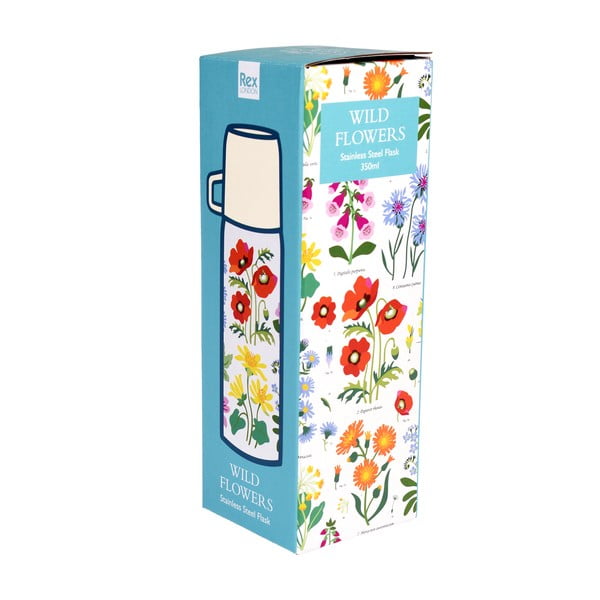 Termos crem pentru copii 350 ml Wild Flowers – Rex London-image-4