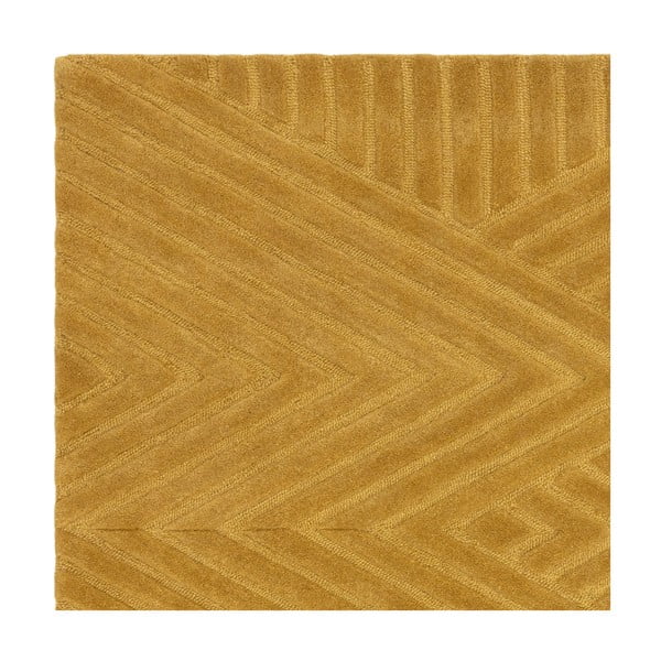 Covor galben ocru din lână 160x230 cm Hague – Asiatic Carpets-image-3