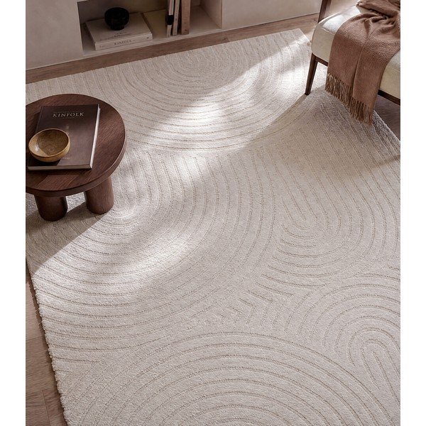 Covor crem 160x230 cm Yen One – Universal-image-1