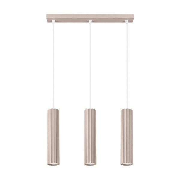 Lustră taupe din metal Gleam – Sollux