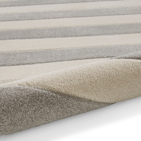Covor gri deschis 160x230 cm Cove Stripe – Catherine Lansfield-image-3