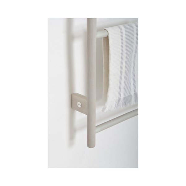 Suport pentru prosoape din lemn de stejar Wireworks Towel Rail Wallbar, gri-image-3