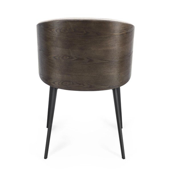 Scaun de living bej cu cotiere tapițat Kinsley – Bizzotto-image-4