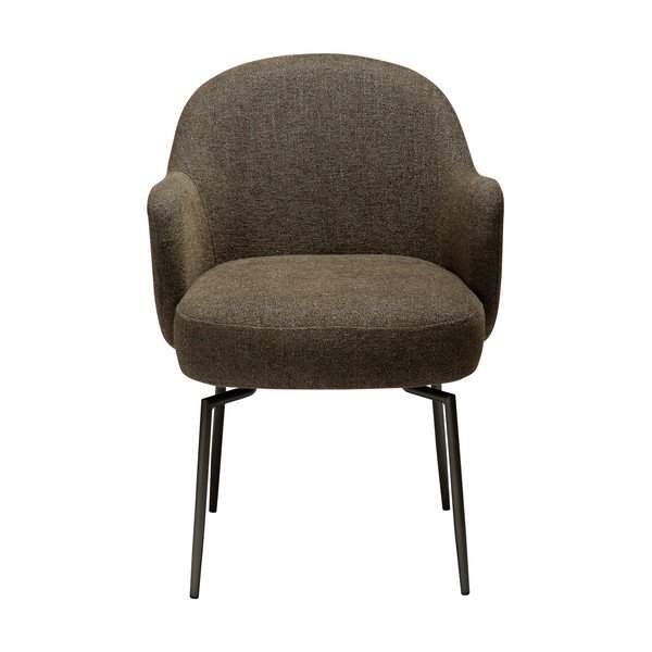 Scaun de living kaki cu cotiere/rotativ Bae – DAN-FORM Denmark-image-2