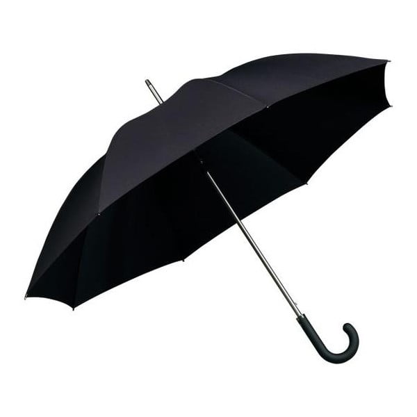 Umbrelă anti-vânt Ambiance Elegance, ⌀ 120 cm, negru