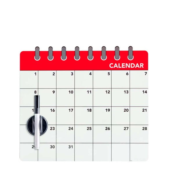 Tablă magnetică pentru frigider Balvi Calendar
