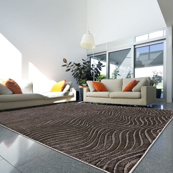 Covor Webtappeti Reflex Wild Dark, 140 x 200 cm