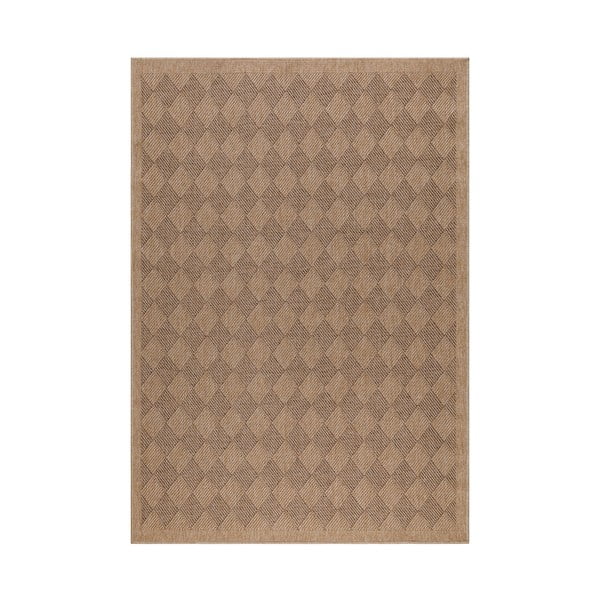 Covor pentru exterior și interior în culoare naturală închisă 120x170 cm Dhaka – Ayyildiz Carpets