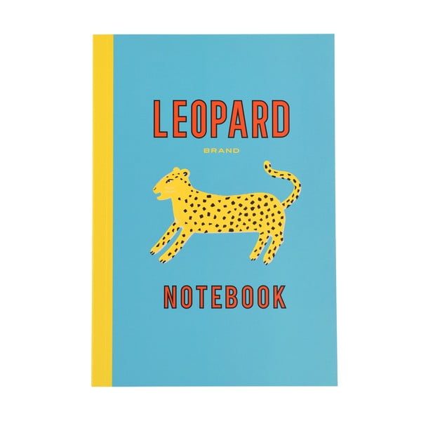 Caiet 60 de pagini format A5 Leopard - Rex London