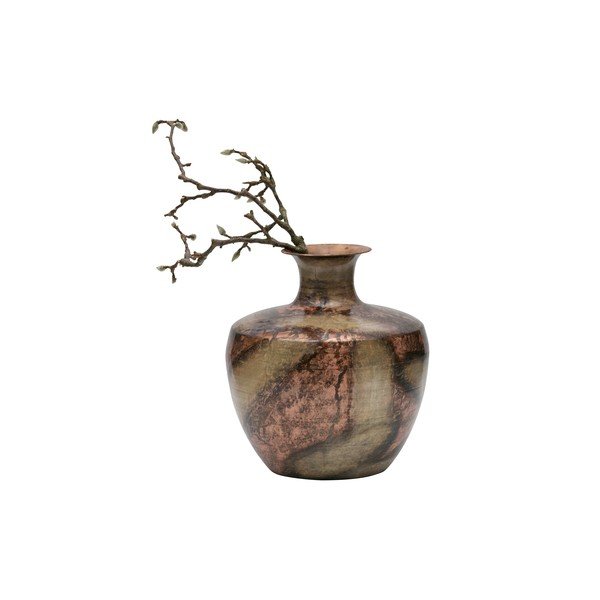 Vază decorativă din metal reciclat BePureHome, ⌀ 30 cm-image-2