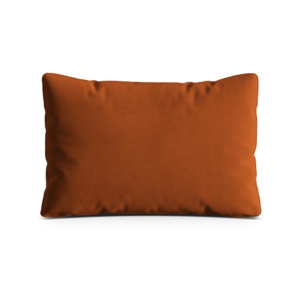 Pernă pentru canapea teracotă cu tapițerie din catifea Kemi – Cosmopolitan Design