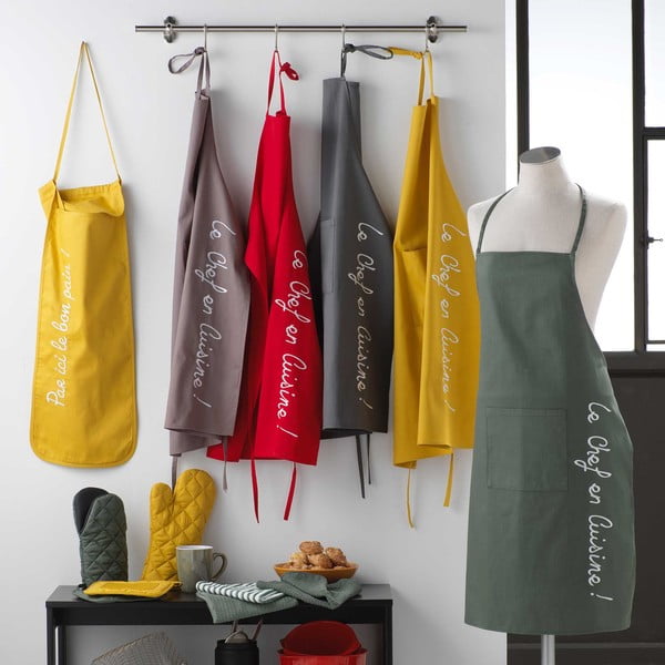 Șorț din bumbac Cuistot – douceur d'intérieur-image-3