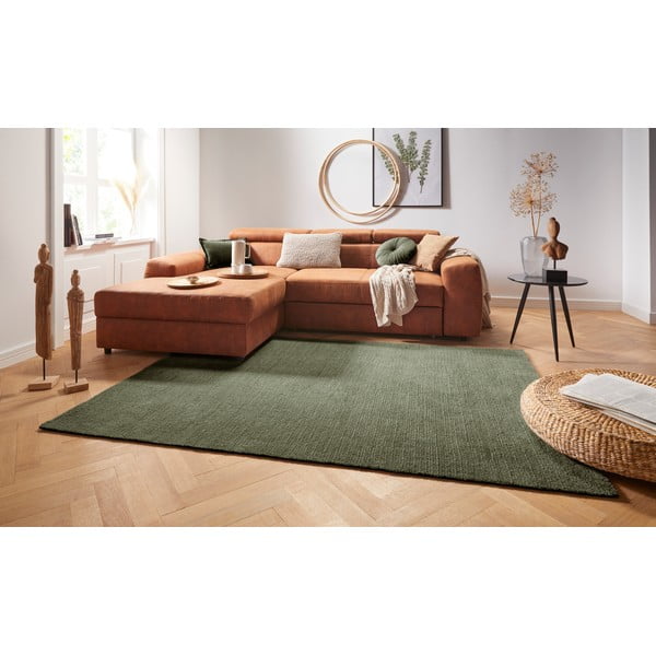 Covor Mint Rugs Supersoft, 120 x 170 cm, verde închis-image-1