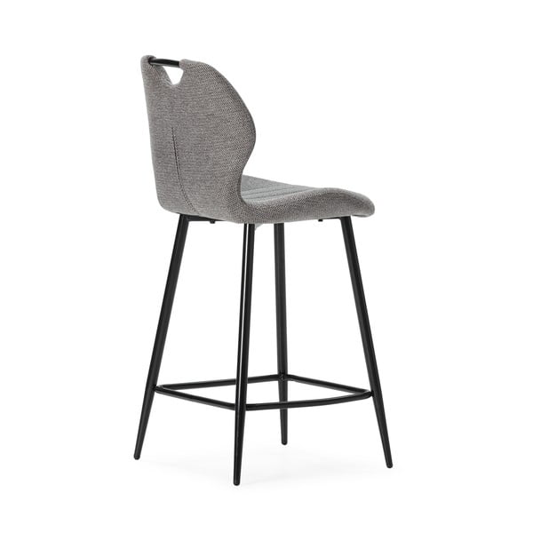 Scaune de bar gri 2 buc. (înălțime șezut 65 cm) Muli – Marckeric-image-4