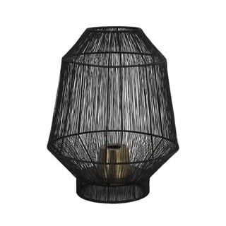 Veioză neagră (înălțime 38 cm) Vitora – Light & Living