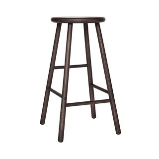 Scaun de bar în culoare naturală închisă din lemn de frasin (înălțime șezut 65 cm) Moto – OYOY Living Design