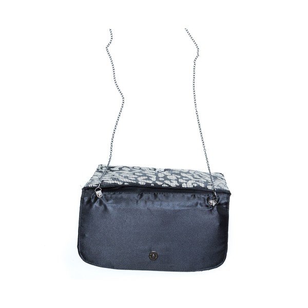 Poșetă plic din piele Isabella Rhea no. 103, neagră-image-4