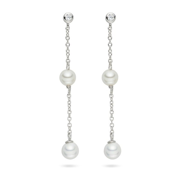 Cercei cu perle Pearls Of London Elegance, 5.4 cm
