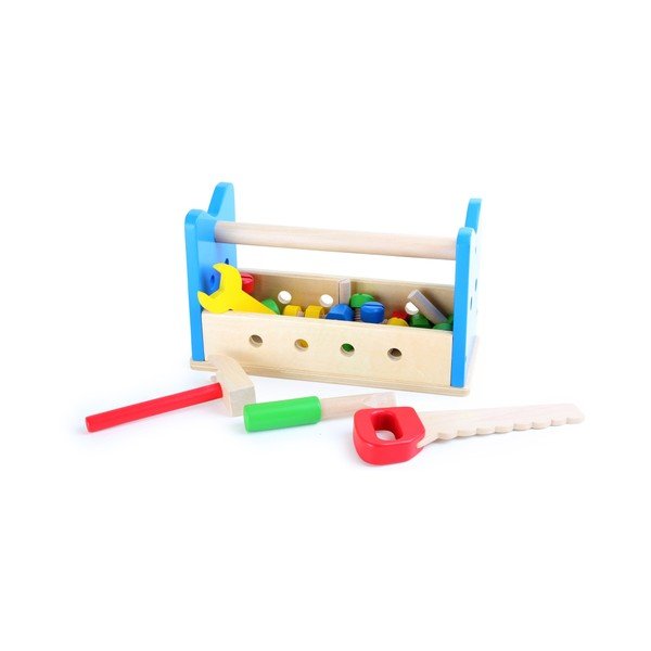 Set unelte din lemn pentru joc Legler Toolbox-image-2