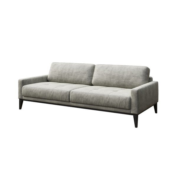 Canapea MESONICA Musso Tufted, gri, 210 cm-image-2