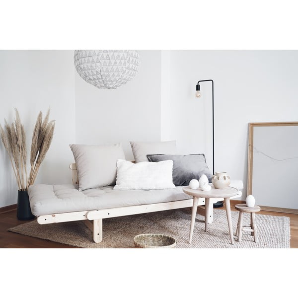 Canapea variabilă Karup Design Beat White/Yellow-image-1