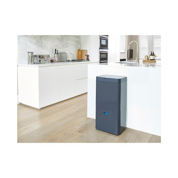 Coș deșeuri reciclabile Joseph Joseph IntelligentWaste Totem 58, gri-image-3