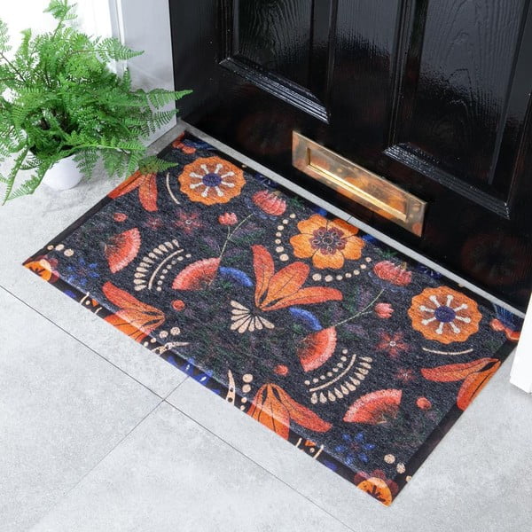 Covoraș de intrare 40x70 cm Nordic Leaf – Artsy Doormats-image-1