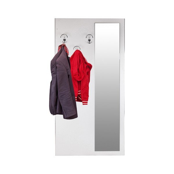 Cuier de perete cu oglindă Polly, 90 x 180 cm-image-3