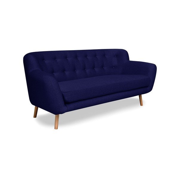 Canapea Cosmopolitan design London, 192 cm, albastru închis-image-2