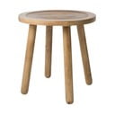 Măsuță auxiliară din lemn de mango Zuiver Dendron, ø 43 cm