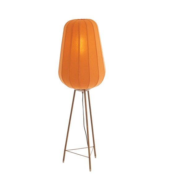Lampadar teracotă cu abajur textil (înălțime 133 cm) Bibury – Light & Living-image-1