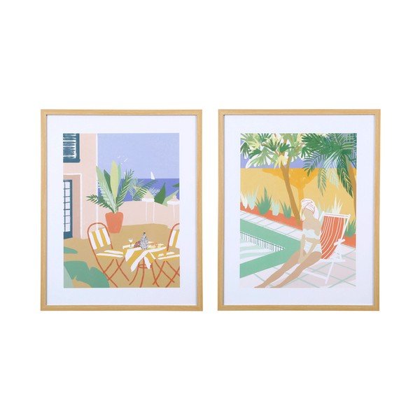 Postere cu ramă 2 buc. 42x52 cm Gallery – Sema