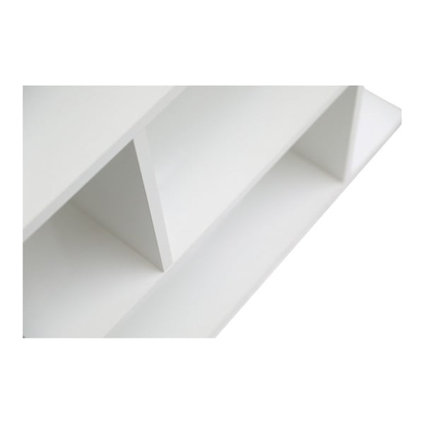 Bibliotecă Evergreen House Martin, înălțime 192 cm, alb-image-1