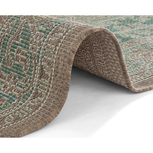 Covor de exterior NORTHRUGS Anjara, 160 x 230 cm, bej - verde-image-3