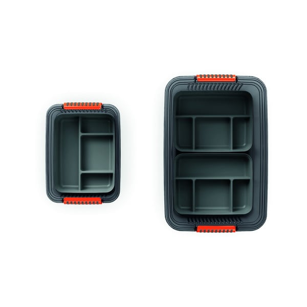 Separator pentru cutie de depozitare gri din plastic 31,5x24x7,5 cm K Latch Box – KIS-image-1