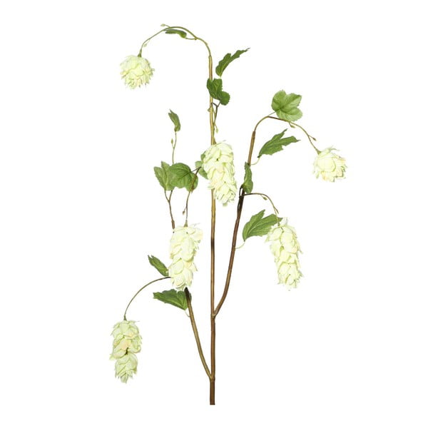 Floare artificială Ixia Lupulus, înălțime 120 cm, alb