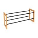 Pantofar negru/în culoare naturală telescopic din metal Ecori – Wenko