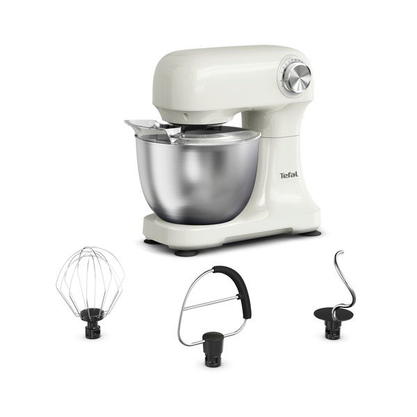 Robot de bucătărie crem Bake Easy QB140AF0 – Tefal