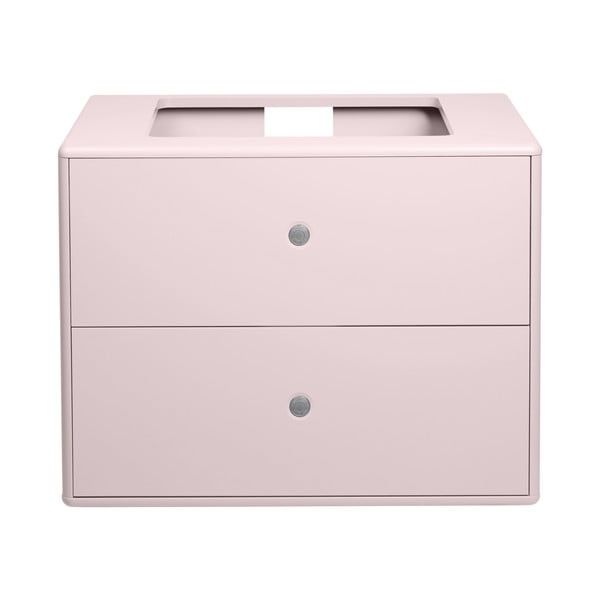 Dulap cu chiuvetă fără baterie roz suspendat 80x62 cm Color Bath – Tom Tailor-image-4