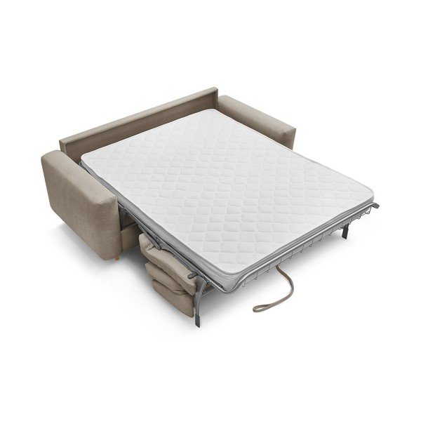 Canapea taupe pentru dormitul zilnic/extensibilă 220 cm Cocoone – Bobochic Paris-image-3