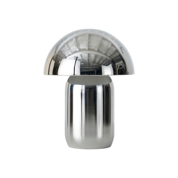 Veioză argintiu-lucios LED cu intensitate reglabilă din metal (înălțime 17 cm) Ted – Ellos Home-image-3