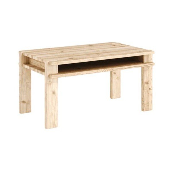 Măsuță de cafea în culoare naturală deschisă din lemn de pin 50x80 cm Tuck – Karup