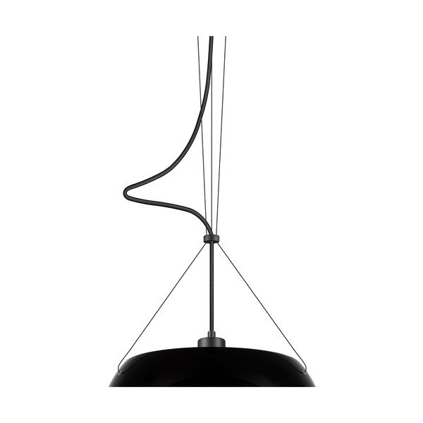 Lustră Sotto Luce Momo Elementary Glossy S, ⌀ 33 cm, negru-image-1