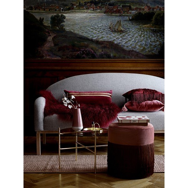 Covor din bumbac Bloomingville Romantic, 70 x 240 cm, roz deschis-image-1