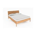 Pat matrimonial din lemn de stejar 180x200 cm Pola - The Beds